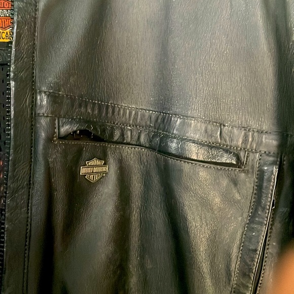 Vintage Harley Davidson Leather Jacket - Picture 5 of 10